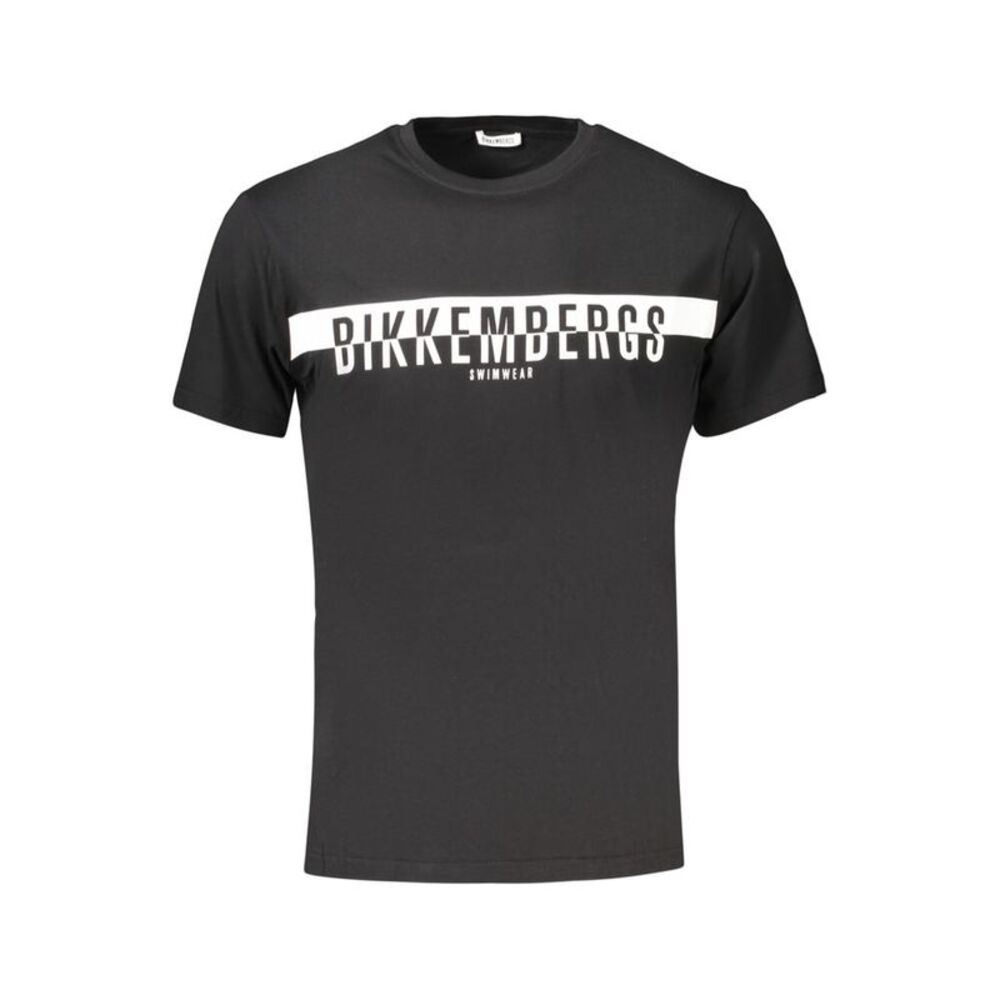 Bikkembergs Black Cotton Men's Men's T-Shirt